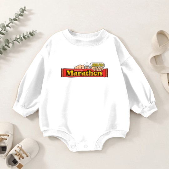 Discover Marathon Bar - Candy - Marathon - Baby Romper Sweatshirts