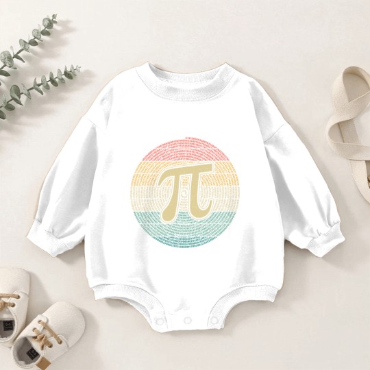 Discover PI Day Math 3.14 Number PI Lover - Pi Day - Baby Romper Sweatshirts