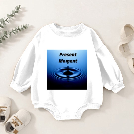 Discover Present moment Baby Romper Sweatshirts