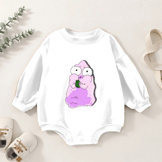 Discover The Pupa - solar opposites Baby Romper Sweatshirts