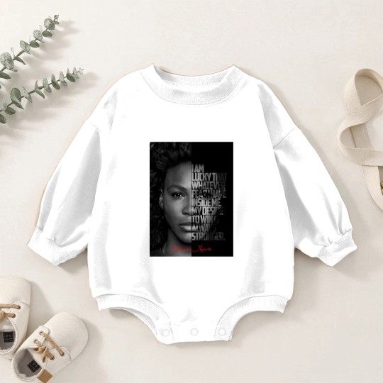 Discover Serena Williams Baby Romper Sweatshirts, Serena Williams Goat Baby Romper Sweatshirts