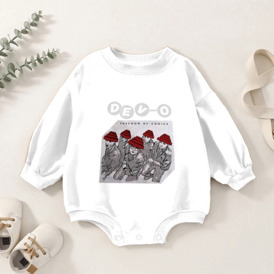 Discover Devo Band PREMIUM Baby Romper Sweatshirts, Devo Freedom and Choice Baby Romper Sweatshirts