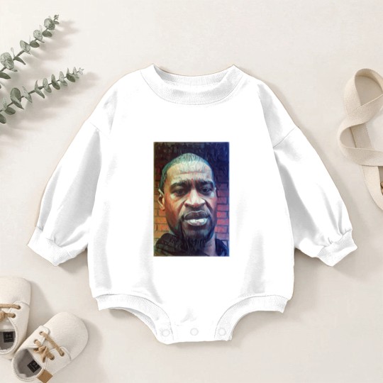 Discover George Floyd - Painting - George Floyd - Baby Romper Sweatshirts