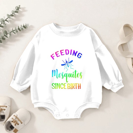 Discover feeding mosquitos Since Birth Baby Romper Sweatshirts