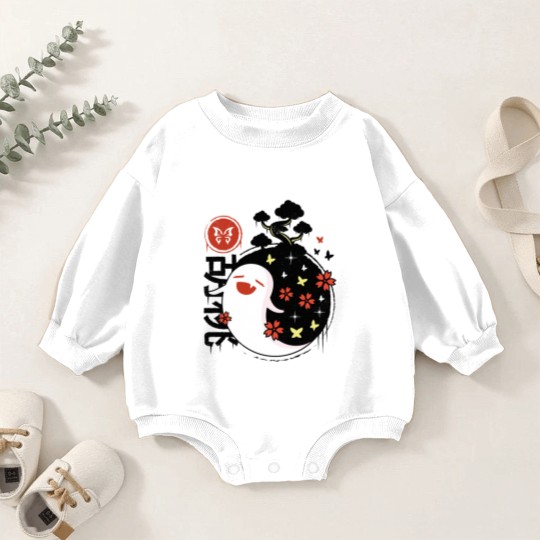 Discover Hu Tao Ghost - Genshin Impact - Baby Romper Sweatshirts