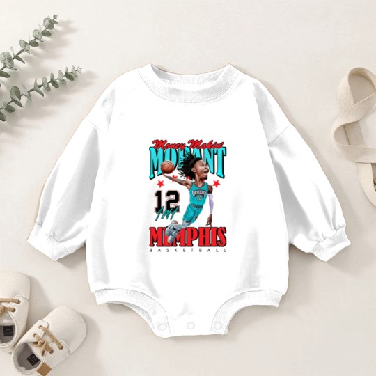 Discover Ja Morant Baby Romper Sweatshirts, Memphis Grizzlies Basketball, Ja Morant Grizzlies Baby Romper Sweatshirts, Ja Morant Sweater, Memphis Grizzlies Jersey