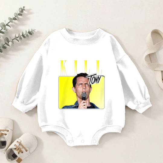 Discover Kill Tony 90's Style Throwback - Comedy Podcast - Baby Romper Sweatshirts