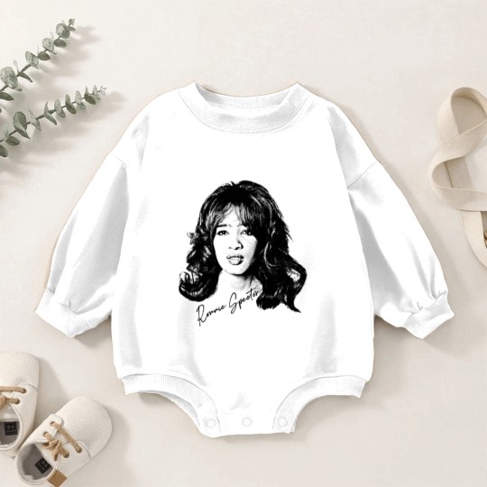 Discover Ronnie Spector / Retro Style Fan Artwork - Ronnie Spector - Baby Romper Sweatshirts