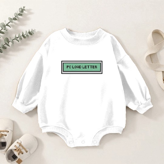 Discover PC Load Letter - Office Space - Baby Romper Sweatshirts