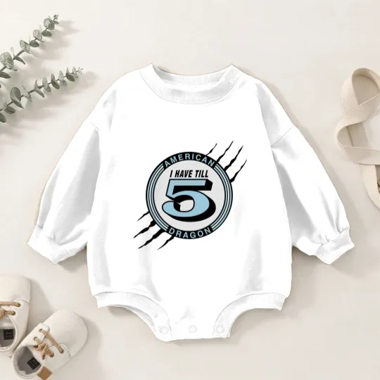 Discover I Have Till 5 Baby Romper Sweatshirts