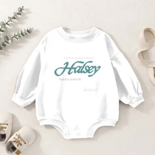 Discover halsey Baby Romper Sweatshirts