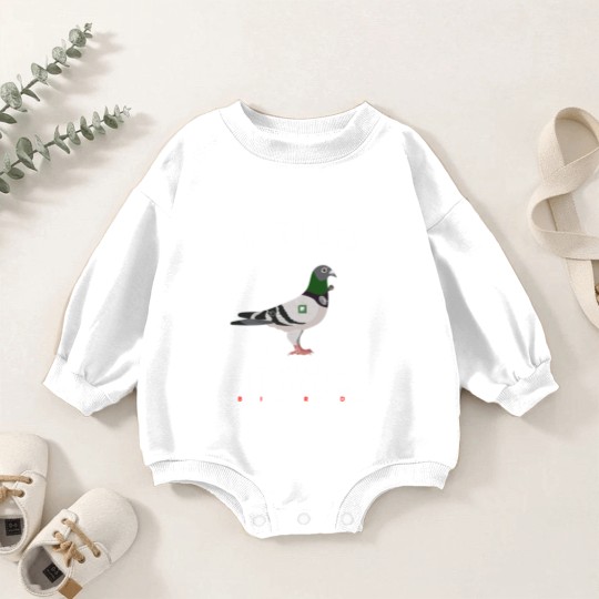 Discover If It Flies It Spies Birds Are Not Real Funny Drone Conspiracy Theory - Birds Arent Real - Baby Romper Sweatshirts
