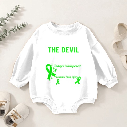 Discover I Am The Storm Traumatic Brain Injury Warrior Baby Romper Sweatshirts