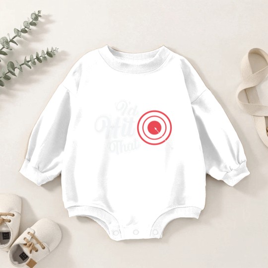 Discover Target With Arrow Archery I`d Hit That Baby Romper Sweatshirts