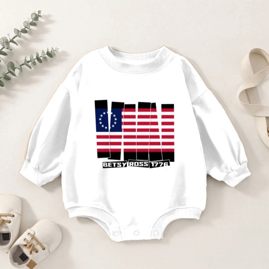Discover Betsy Ross flag 1776 - Rush Limbaugh Betsy Ross - Baby Romper Sweatshirts