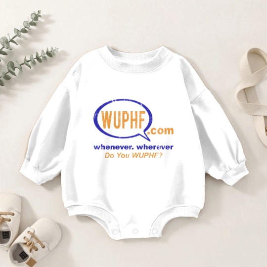 Discover WUPHF, distressed - The Office - Baby Romper Sweatshirts