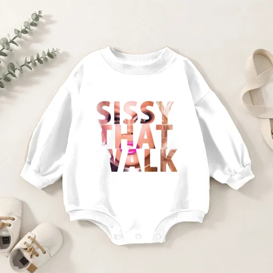 Discover SISSY THAT WALK - Rupaul - Baby Romper Sweatshirts