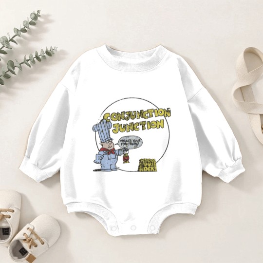 Discover Schoolhouse Rock Conjunction Junction Baby Romper Sweatshirts