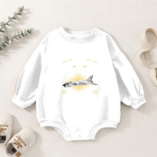 Discover F 8 Crusader Baby Romper Sweatshirts