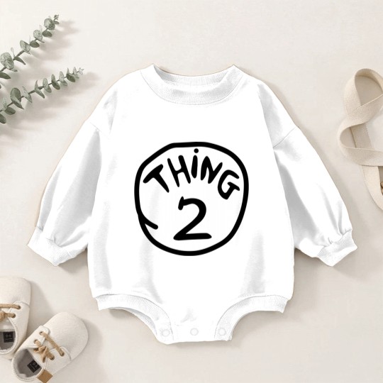 Discover THING 2 - Thing 2 - Baby Romper Sweatshirts