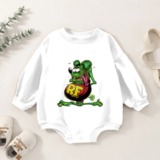 Discover Bootleg Ratfink - Rat Fink - Baby Romper Sweatshirts