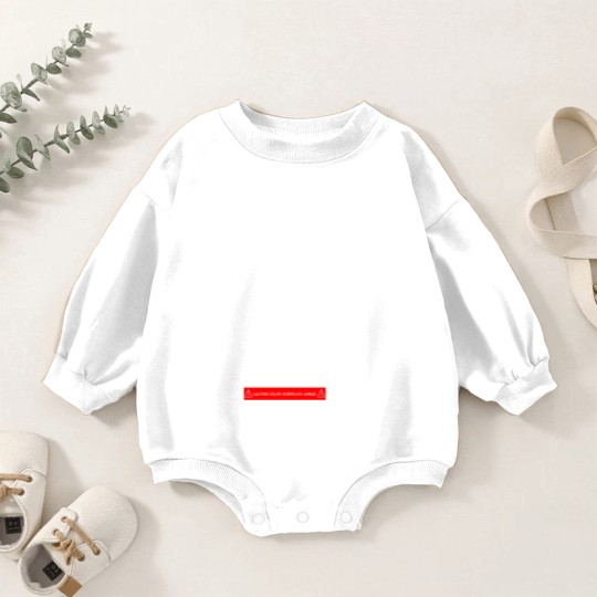 Discover Black Overflow - Techwear - Baby Romper Sweatshirts