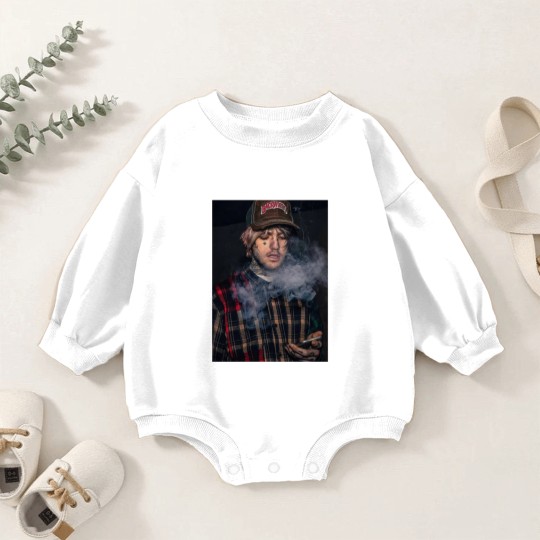 Discover Lil Peep Smoke Baby Romper Sweatshirts