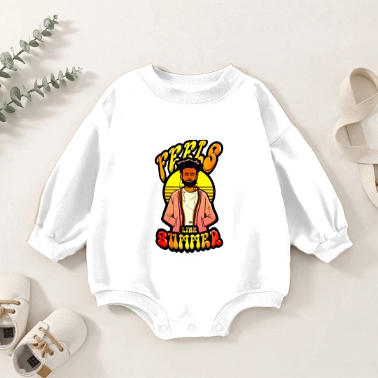 Discover Feels Like Summer - Childish Gambino - Baby Romper Sweatshirts