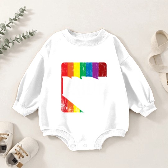 Discover LGBT Pride Rainbow Cool Statement Gift Baby Romper Sweatshirts