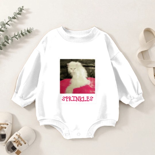 Discover Sprinkles the Cat - The Office - Baby Romper Sweatshirts
