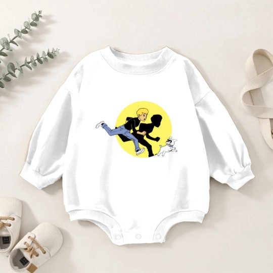 Discover Double Tin Quest - Jonny Quest - Baby Romper Sweatshirts
