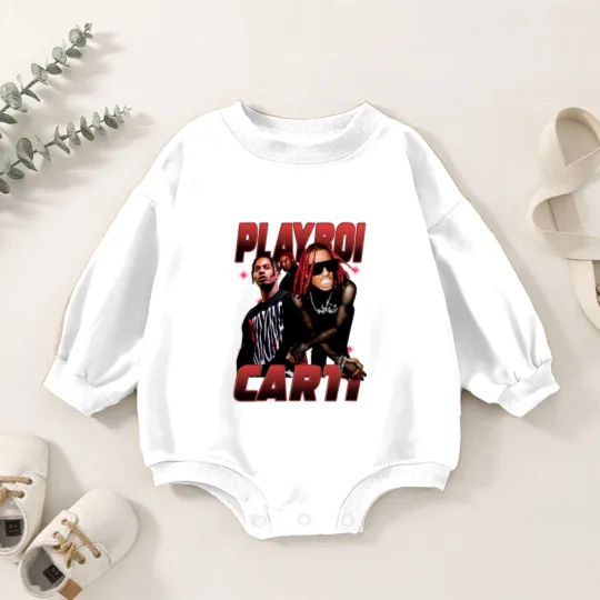 Discover Playboi Carti Baby Romper Sweatshirts