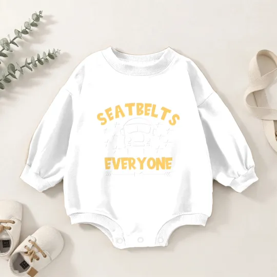 Discover Bus Driver Bus School Bus Public Transportation Baby Romper Sweatshirts