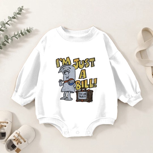 Discover Schoolhouse Rock I'M Just A Bill Baby Romper Sweatshirts