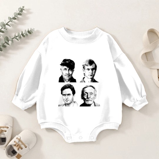 Discover American Serial Killer - Ted Bundy - Baby Romper Sweatshirts