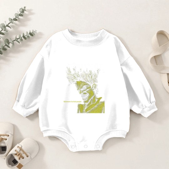 Discover The Cramps Unisex Baby Romper Sweatshirts: Bad Music