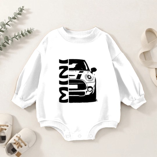 Discover Mini Mini Cooper Baby Romper Sweatshirts