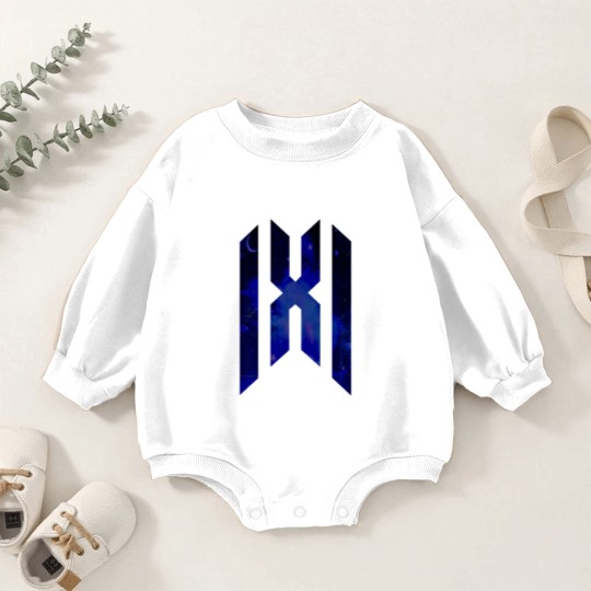 Discover Monsta X Logo Night Sky - Monsta X - Baby Romper Sweatshirts