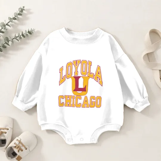 Discover Loyola Chicago Basketball - Loyola Chicago - Baby Romper Sweatshirts