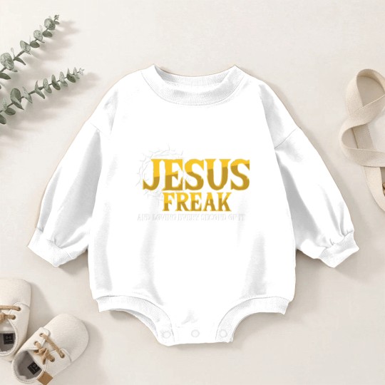 Discover Jesus Freak God Believer Christian Catholic Gift Baby Romper Sweatshirts