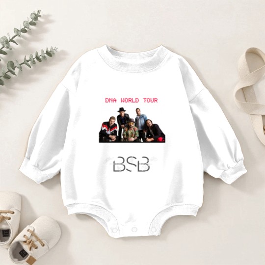 Discover Backstreet Boys Baby Romper Sweatshirts, Backstreet Boys DNA World Tour 2022 Baby Romper Sweatshirts, Backstreet Boys 29th Anniversary Baby Romper Sweatshirts