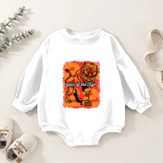 Discover Year of the Tiger 2022 - Year Of The Tiger - Baby Romper Sweatshirts