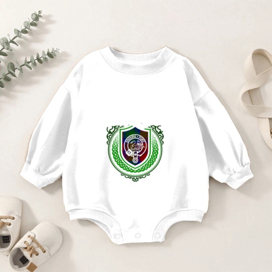 Discover Lindsay Surname Scottish Clan Tartan Crest Badge Baby Romper Sweatshirts