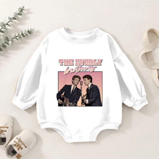 Discover The Everly Brothers Vintage - Everly Brothers - Baby Romper Sweatshirts