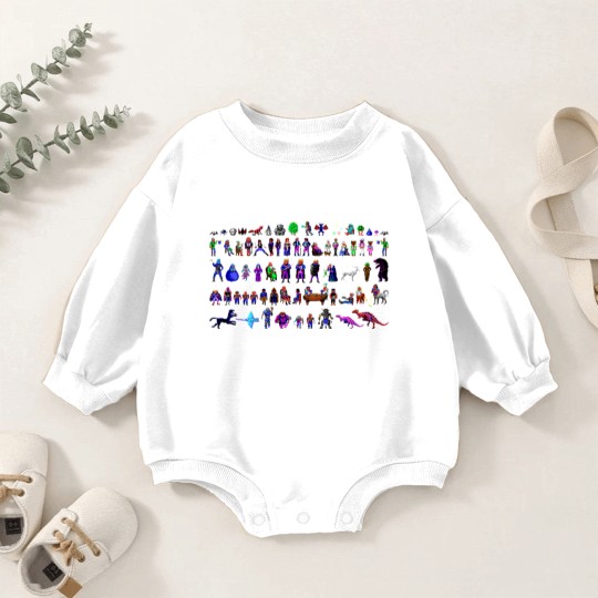 Discover Quest for Glory - Hero's Friends and Foes - Quest For Glory - Baby Romper Sweatshirts