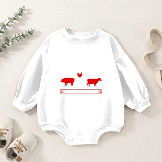 Discover Grill Barbecue BBQ Season Meat Grillmaster Gift Baby Romper Sweatshirts