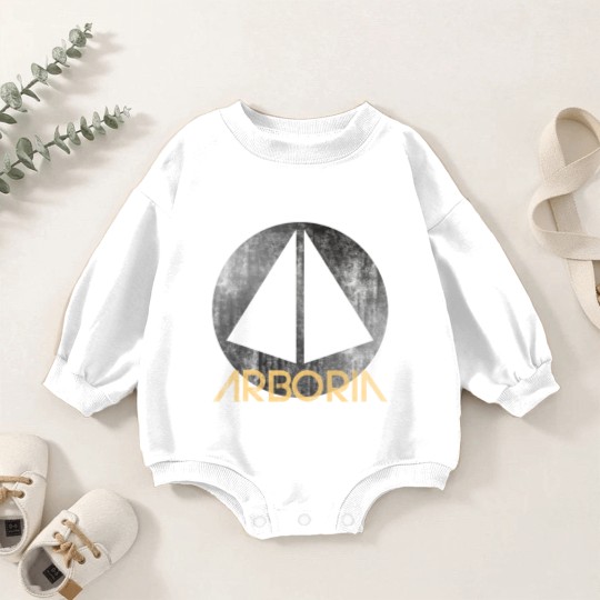 Discover Arboria Institute - Beyond The Black Rainbow - Baby Romper Sweatshirts