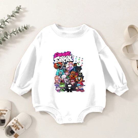 Discover Friday Night Funkin Baby Romper Sweatshirts