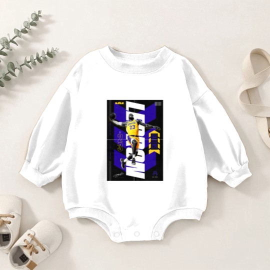 Discover LEBRON JAMES - Lebron James - Baby Romper Sweatshirts