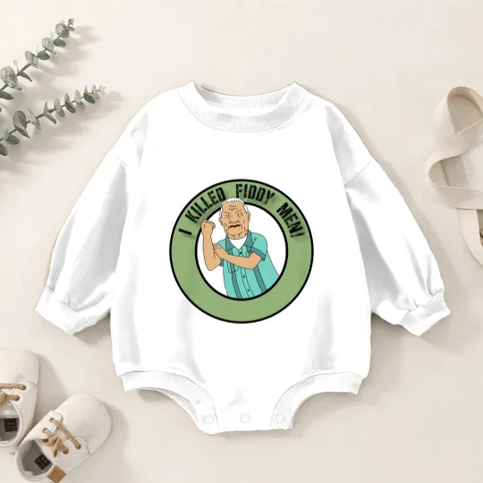 Discover Cotton Hill Battle Cry - King Of The Hill - Baby Romper Sweatshirts